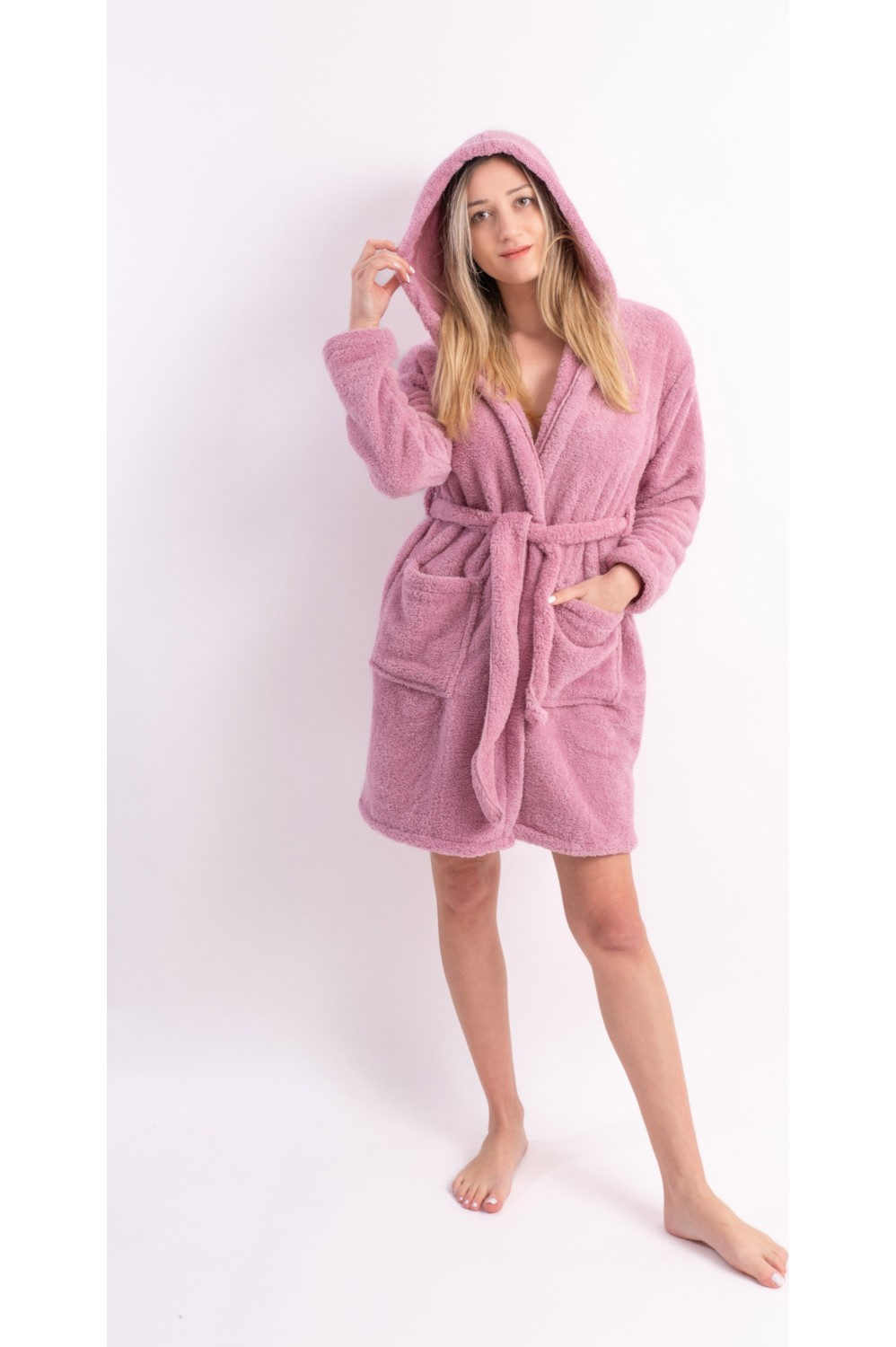 Sweet's Collection Kadın Welsoft Peluş Sabahlık görsel 2