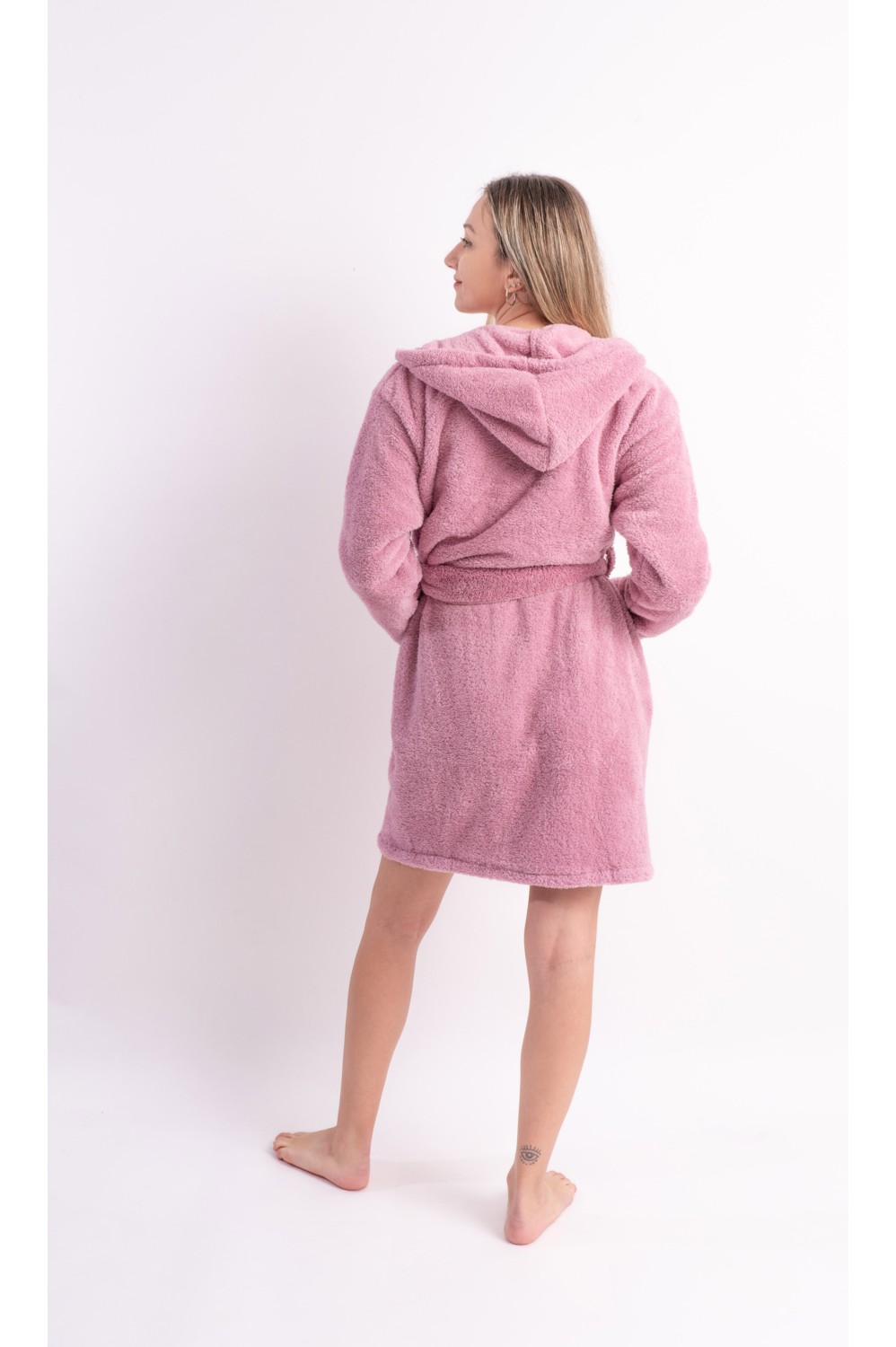 Sweet's Collection Kadın Welsoft Peluş Sabahlık görsel 3