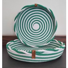 Home Decors By Özlem 2'li Hasır Sepet Düzenleyici Organizer Dekorasyon Hediyelik - 30X5CM 25X5CM