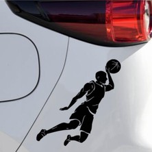 Ne Verelim Size Basketbol Oyuncu Oto Sticker Siyah 20*10 cm