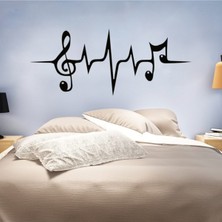 Ne Verelim Size Müzik Yaşam Çizgisi Oturma Odası Duvar Sticker Su Geçirmez Duvar Kağıdı