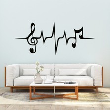 Ne Verelim Size Müzik Yaşam Çizgisi Oturma Odası Duvar Sticker Su Geçirmez Duvar Kağıdı