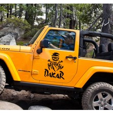 Ne Verelim Size Dakar Kurukafa Offroad Sticker 45*36 cm