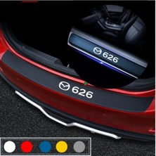 Ne Verelim Size Mazda 626 İçin Uyumlu Aksesuar Oto Bagaj ve Kapı Eşiği Sticker Seti Karbon