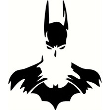 Ne Verelim Size Batman Tasarımlı Oto Sticker Siyah 20*15 cm