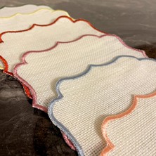 Uğur Home Etamin Işlemelik Sunum Peçetesi - 6 Parça - 15X15CM
