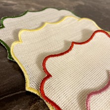 Uğur Home Etamin Işlemelik Sunum Peçetesi - 6 Parça - 15X15CM