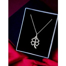Alâ Silver Jewellery Yonca Tasarım 925 Ayar Gümüş Kolye