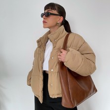 Yuka Nou Çift Saplı Shopper Çanta