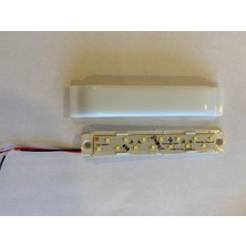 Unikom 10'lu Paket 24V Dekoratif Tente LED Aydınlatma Armatür - Düz Taban - 15 cm-Beyaz Işık 6500K