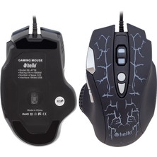 Durgunstore Hello HL-4719 Kablolu Oyuncu Gamıng Mouse (81)