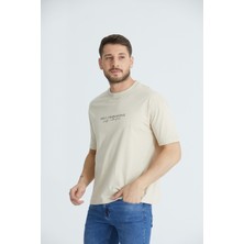 Gatswear Gats Wear  Ön Baskılı Oversize Bisiklet Yaka Tshirt