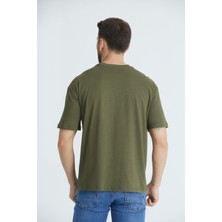 Gatswear Gats Wear  Ön Baskılı Oversize Bisiklet Yaka Tshirt