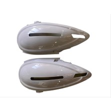 Motorcu Aziz Aslan Cappucino Arka Grenajı Sele Altı Sağ Sol Gri