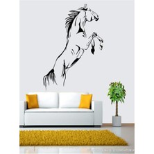 Ne Verelim Size Duvar Sticker Dekoratif At Desen Toplantı Odası Merdiven Dekoratif Etiket