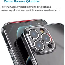 CepStok Apple iPhone 14 Pro(6.1") Kılıf Şeffaf Kamera Korumalı 1.5mm Yumuşak Silikon