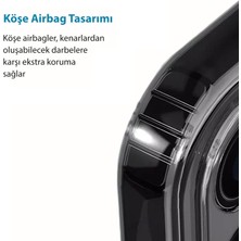 CepStok Apple iPhone 13 Kılıf Şeffaf Kamera Korumalı 1.5mm Yumuşak Silikon