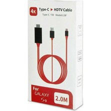 Durgunstore Th+Usb Type-C To HDMI + USB 2 Metre Kablo (81)