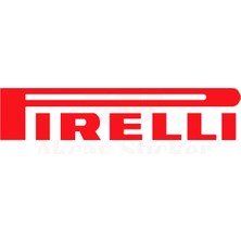 Ne Verelim Size Pirelli Oto Sticker Kırmızı 2 Adet 30*4 cm