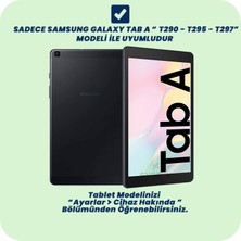 Sneezy Samsung Tab A8 T290 8.7 Inç Uyumlu Kidsafe Silikon Kollu Çocuk Tablet Kılıfı