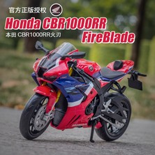 Fsfyb (Kutulu) Simülasyon 1:12 Bmw Honda S1000RR Alaşım Motosiklet Modeli Süsleme 644101 Beyaz Mavi (Yurt Dışından)