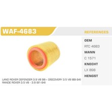 Winkel WAF-4683 WAF-4683 Hava Filtresi Range Rover 3.5 V8
