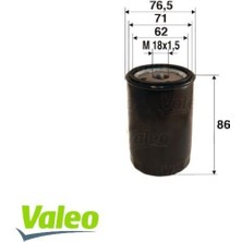 Valeo 586058 Yağ Filtresi Opel Zafıra A 1.8 16V