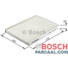 Bosch 1987432416 Polen Filtresi 4007 07- / C4 Aırcross 12- C-Crosser 07- / Asx 10- L200 14- Lancer 08- Outlander 06-