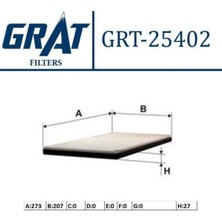 Grat 25402 25402 Polen Filtresi Antara 06- / Captiva 06-