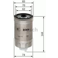 Bosch 1457434516 Mazot Filtresi Accent Era Getz Sonata V I30 Santafe / Sorento 1.5 2.0 2.2 2.5 Crdı Genıs Delık