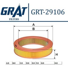 Grat 29106 29106 Hava Filtresi Mazda 626 88-91 1.6 2.0