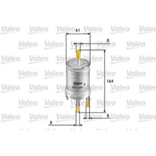 Valeo 587030 587030 Yakıt Filtresi (Benzin) Golf V 1.6 Fsı-Jetta-Polo-A1-A3-Tt-Seat Ibiza-Fabıa-Octavia