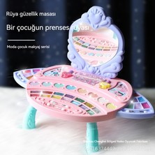 Maskot Çocuk Makyaj Prensesi Şifonyer Seti Oyuncaklar (Yurt Dışından)