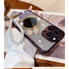 Seniee iPhone Xs Aynalı Parıltılı Bling Telefon Kılıfı (Yurt Dışından)