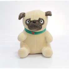 Jıayı Oturan Pug Peluş Köpek 30 cm - Taksit Seçenekleri (Yurt Dışından)