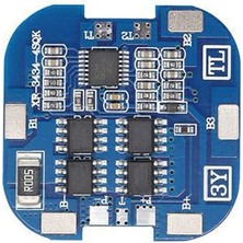 Talent 2 Adet 4s Bms 10A 14.8V 18650 Li-Ion Lityum Pil Şarj Kurulu Süpürme Makinesi Güneş Lityum Pil Koruma Levhası (Yurt Dışından)