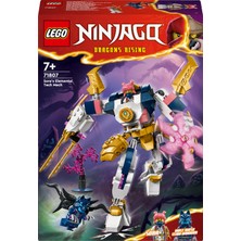 LEGO® NINJAGO® Sora'nın Teknoloji Elementi Robotu 71807 - 7 Yaş ve Üzeri Çocuklar için Aksiyon Figürü İçeren Yaratıcı Oyuncak Yapım Seti (209 Parça)