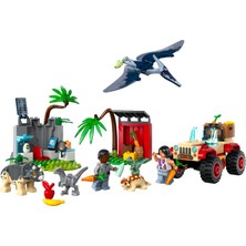 LEGO® Jurassic World Yavru Dinozor Kurtarma Merkezi 76963 - 4 Yaş ve Üzeri Çocuklar için Yaratıcı Oyuncak Dinozor Yapım Seti (139 Parça)