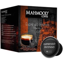 Mahmood Coffee  Espresso Kapsül 7 gr x 16 Adet ve Seramik Fincan