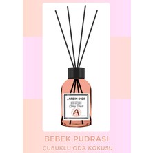 Jardin D'or  Bebek Pudrası Çubuklu Oda Kokusu Baby Powder Reed Diffuser 110 ml