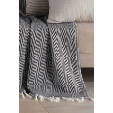 Ladynil Natural Koltuk Örtüsü | Koltuk Şalı 180X220 Pamuk