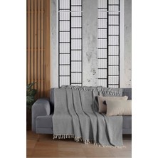 Ladynil Natural Koltuk Örtüsü | Koltuk Şalı 180X220 Pamuk