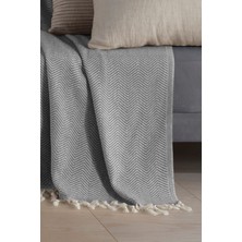 Ladynil Natural Koltuk Örtüsü | Koltuk Şalı 180X220 Pamuk
