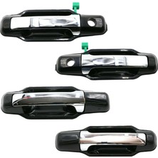 Internet 4 Adet Dış Kapı Kolu Kia Sorento 2003-2009 Için 826503E021 826603E021 836503E01 Ön Sol/sağ Gümüş (Yurt Dışından)