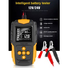 Internet 12 V/24 V Araç Akü Test Cihazı Dijital Otomotiv Teşhis Akü Test Cihazı Analizörü Araç Marş Şarj Tarayıcı Aracı (Yurt Dışından)