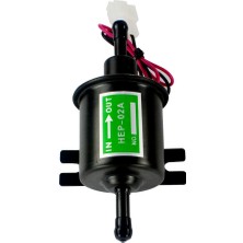 Internet Evrensel 12 V Ağır Hizmet Tipi Elektrikli Yakıt Pompası Metal Katı Benzin Inline Yakıt Pompası Benzin Transfer Pompası 12 Volt HEP-02A (Yurt Dışından)