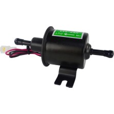Internet Evrensel 12 V Ağır Hizmet Tipi Elektrikli Yakıt Pompası Metal Katı Benzin Inline Yakıt Pompası Benzin Transfer Pompası 12 Volt HEP-02A (Yurt Dışından)