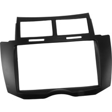 Internet Araba Radyo Fasya Trim Kiti, 2 Din Dash Panel DVD Çerçeve Kurulum Kiti Toyota Yaris Vitz Platz 2005 2006 2007 2008-2011 (Yurt Dışından)