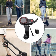 Internet ZQ-100 Anahtar Hız Ayarlanabilir Elektrikli Scooter Metre ile Kilometre Ölçer Elektrikli Scooter Pano Için 6 Pin Ekran (Yurt Dışından)