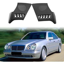 Internet Araba Dash Kurulu R + L Yan Hava Firar Hoparlör Izgara Kapağı Mercedes Benz Için W210 E-Class E320 E430 E55 1996-2002 (Yurt Dışından)